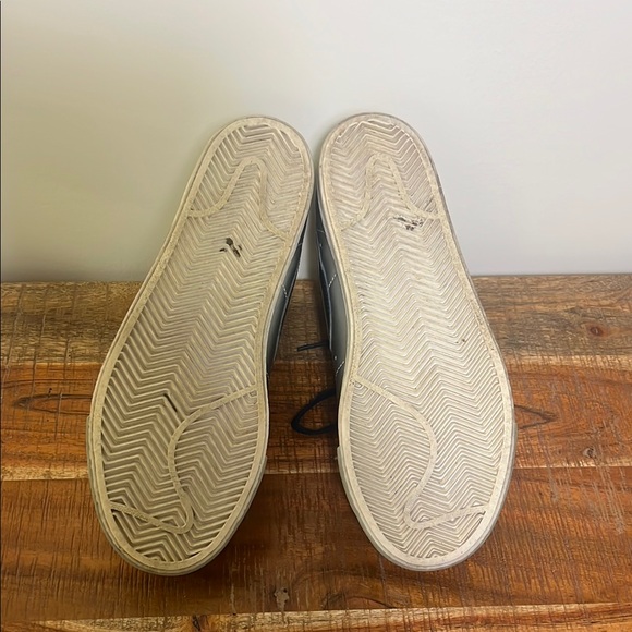 Metallic and Navy Nike Blazer High-Top Sneakers, Youth 6.5 - Picture 8 of 10